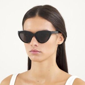 Balenciaga Black BB0149S Cat Eye Unisex Sunglasses